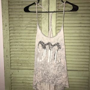 Miss Me tank! Super cute with a bralette